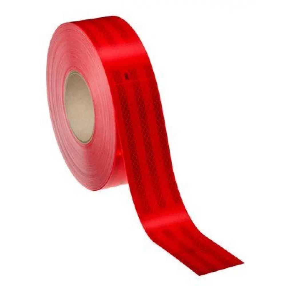 3M™ Diamond Grade™ 983-72 Пленка световозвращающая микропризм. д/марк. ТС, красная, 53.5мм х 50м