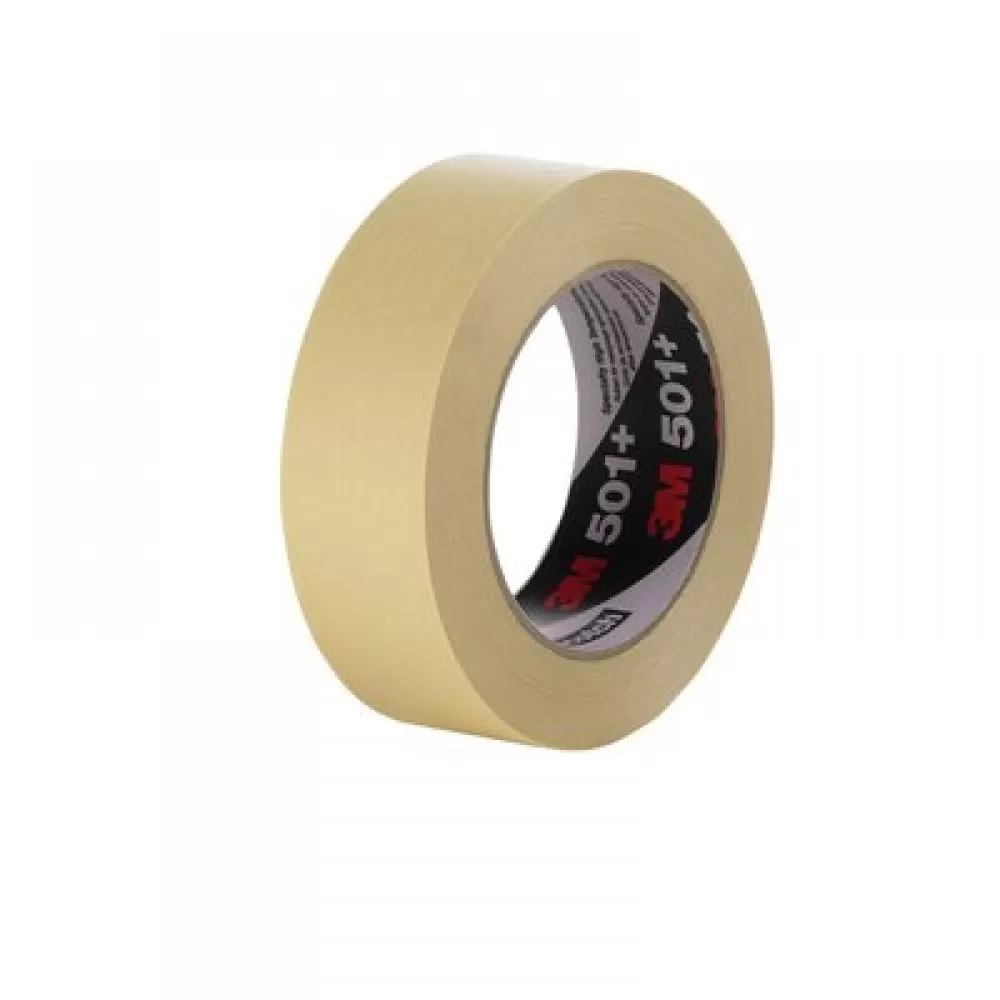 3M™ 501+ Высокотемпературная Маскирующая Лента, бежевая, 48 мм х 55 м